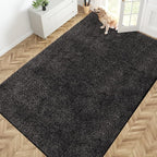 PURRUGS Easy Care Area Rug 6ft x 9ft, Non-Slip Washable Entryway Rug, Stain by PURRUGS