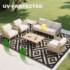 RURALITY Outdoor Rugs 9x12 Feet - Image 6