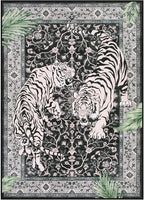 Moynesa Tiger 5x7 Area Rugs, Boho Washable Rugs - Image 3