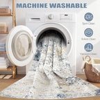 DMOYEST Square Area Rug Living Room Rugs - Image 5