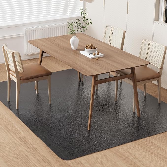 Area Floor Mat for Home, Spill Resistant Hard Floor Protector Cover for Mud Room by ZPAIAreaFloorProtector