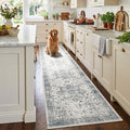 Rugxara 2x10 Washable Runner Rug, Non Slip Boho Runner Rugs by Rugxara