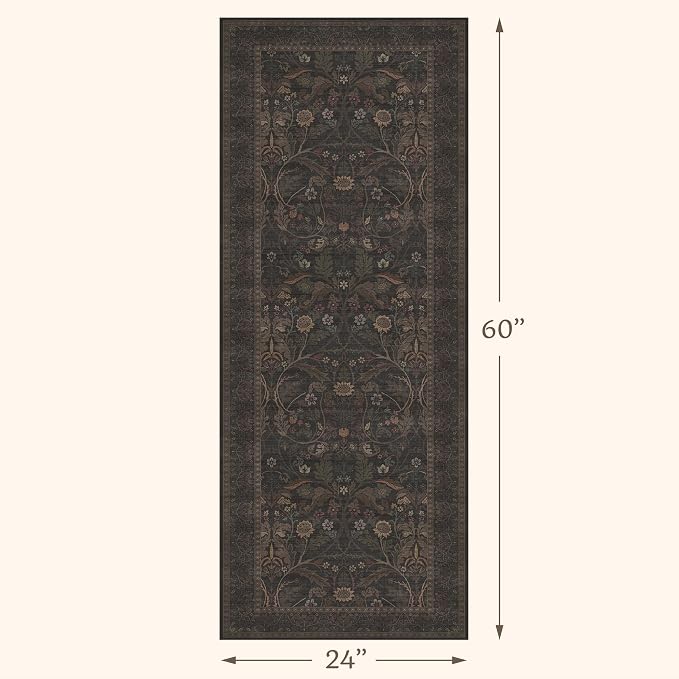 2x5 Small Runner Rug for Kitchen - Image 2