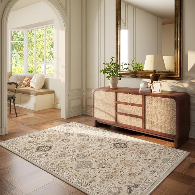 Washable Entryway Small Area Rugs: Door Mat Indoor Entrance 3x5 Rug Stain by palohom