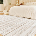 8x10 Area Rugs for Living Room Machine Washable Rug Distressed Indoor Carpet by Tchdio