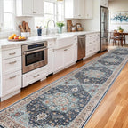Washable Oriental Hallway Runner Rug - Image 2