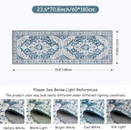 Moynesa Ultra-Thin Washable Runner Rug - Image 2