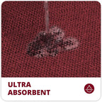 Bath Mat, Ultra Thin Bathroom Rugs, Rubber Bath Mats - Image 3