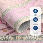 2x6 Hallway Runner Rug Non Slip Forest Nursery Runners Washable Stain Resistant - Image 6