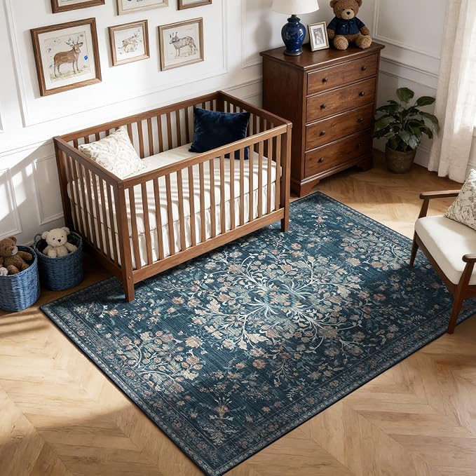 Washable Area Rugs 5'x7', Ultra Soft Carpet by BGASZMakeYourHomeMoreCozy