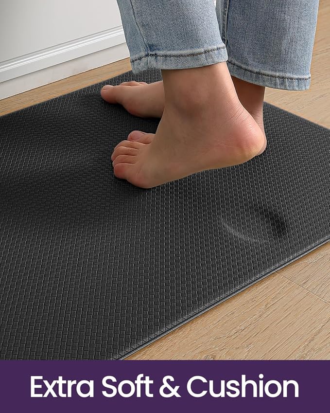 DEXI Kitchen Floor Mats Cushioned Anti Fatigue, 17x29+17x59, Standing Runner - Image 5