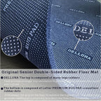 DELLUNA Non-Slip Area Rug Pad 10'x14', 3/8" Thick Double Side Rubber + Felt - Image 4