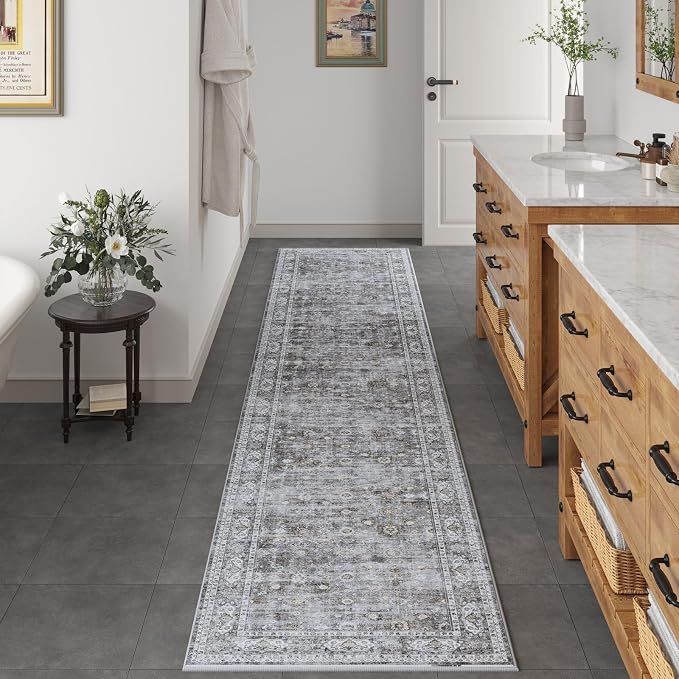 Rugcomf Washable Kitchen Runner 2'7"x12' - Image 2