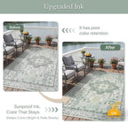 GENIMO Outdoor & Indoor Area Rug 6'x9', Waterproof, Non-Shedding, Easy Cleaning - Image 5