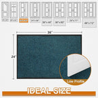 Mibao Super Absorbent Front Door Mat, Non-Slip Washable Indoor Doormats - Image 2