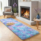 PAGISOFE Adorable Rainbow Runner Rugs by PAGISOFE
