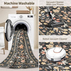 Rugxara Floral Rug for Living Room Bedroom, 5x7 Washable Rug, Large Non Slip - Image 7