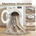 10x12 Washable Area Rug, Large Rugs - Image 9