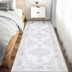 XLUEZ Runner Rug 2x6 Vintage Rugs, Machine Washable Kitchen Runner Retro - Image 3