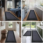 Washable Area Rug 36" x 36", Non Slip Kitchen Rug - Image 6