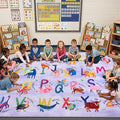 3x5 ABC Classroom Rug for Kids Playroom, Alphabet Rug by Unknown