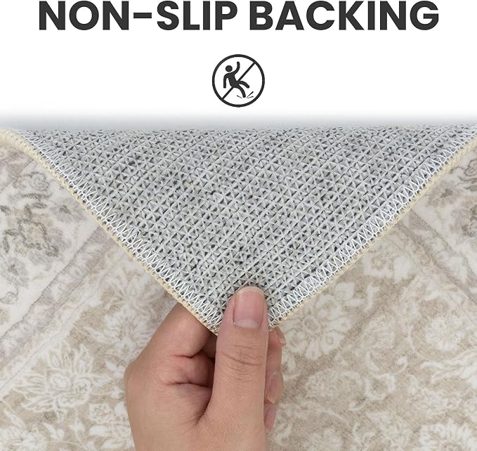 SIILOOM 2x3 Washable Rug Soft Area Rug - Image 7