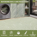ROYHOME Washable Rug 8x10 Area Rugs - Image 7