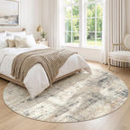 Lofus 6ft Area Rugs for Living Room, Soft Abstract Carpets for Bedroom Dining - Image 4