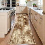 RELEANY Washable Area Rugs 2'x6' Non-Slip Modern Abstract Soft by RELEANY