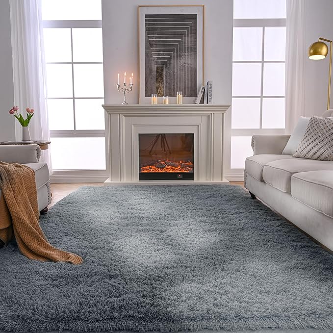 Fluffy Area Rugs for Bedroom 5x7: Shag Rugs for Bedroom - Image 5