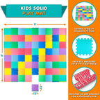 ProSource Baby Play Mat, Soft Foam Floor Tiles - Image 2