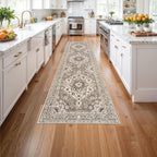 Washable Oriental Hallway Runner Rug - Image 3