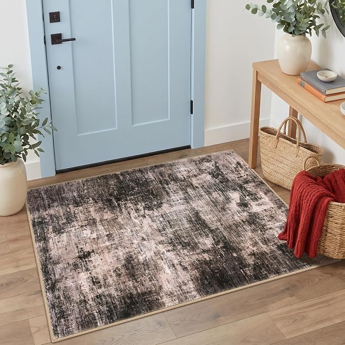 IOHOUZE Abstract Area Rug 3x4 Ft Washable Rugs by iOhouze