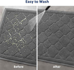 WePet Cat Litter Box Mat, Kitty Premium PVC Pad, Durable Trapping Rug, - Image 6