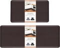 HappyTrends 2 PCS Kitchen Mat Cushioned Anti-Fatigue Floor Mat, Heavy Duty by HappyTrends