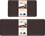 HappyTrends 2 PCS Kitchen Mat Cushioned Anti-Fatigue Floor Mat, Heavy Duty by HappyTrends