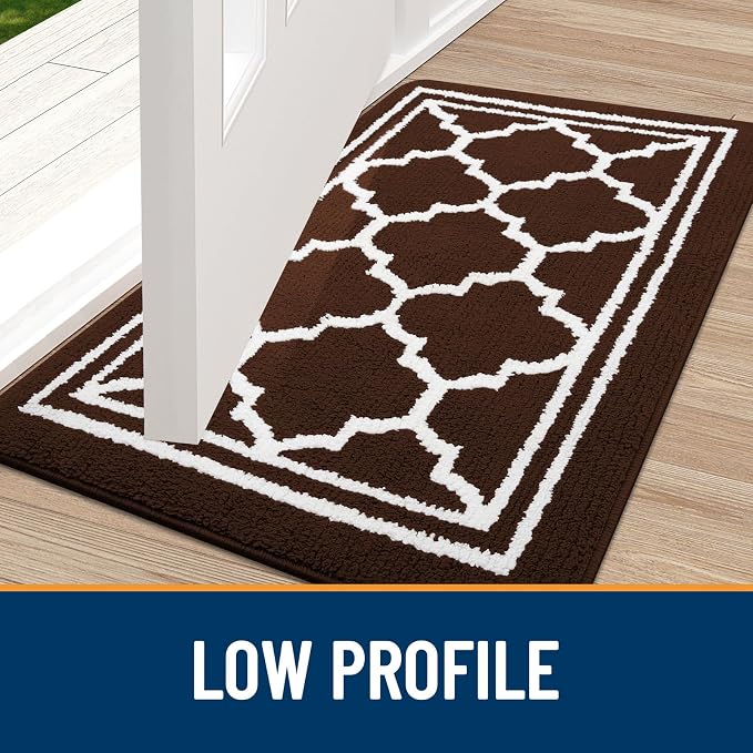 Buganda Indoor Door Mat, Dirt-Resistant and Absorbent Doormat, Low Profile - Image 3