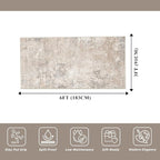 3x6 Non-Slip Washable Kitchen Rug - Image 2