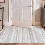 cotiled 3x5 Area Rugs Living Room Rug: Washable Boho Rugs - Image 4