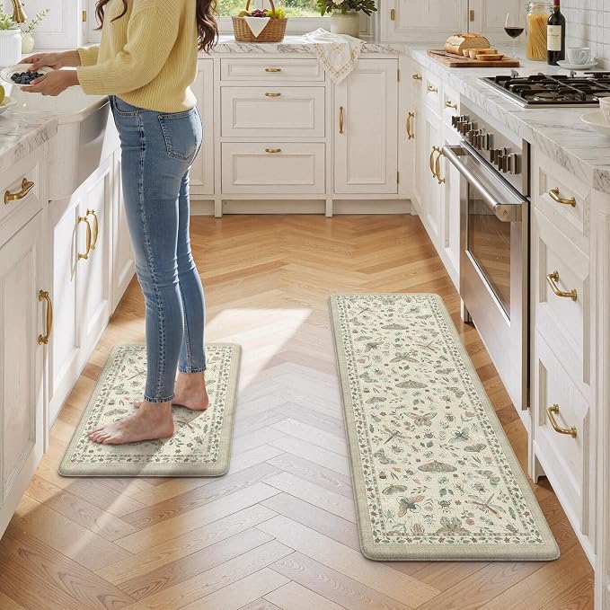 LEEVAN Anti Fatigue Mats for Kitchen Floor Non-Slip, Cushioned Kitchen Mats for - Image 7