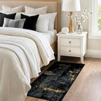 RELEANY Washable Area Rugs 2'x5' Non-Slip Modern Abstract Soft - Image 3