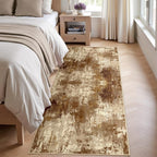 RELEANY Washable Area Rugs 2'x6' Non-Slip Modern Abstract Soft - Image 3
