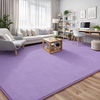 Keeko 5x7 Purple Area Rugs for Bedroom, Soft Modern Living Room Rug Indoor Non - Image 9