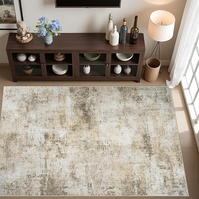 Area Rug Living Room Rugs: 5x7 Washable Rug - Image 5