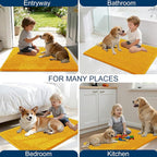 OLANLY Dog Door Mat for Muddy Paws 44x24, Ultra Absorbent Chenille Mud Doormat - Image 8