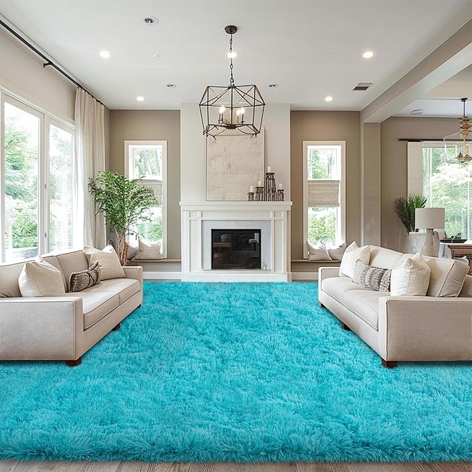 Mugorn Area Rugs 9x12 Living Room, Large Fluffy Area Rugs - Image 7
