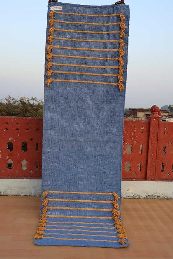 Jaipur art & Rugs Cotton Yoga Mat - Image 7
