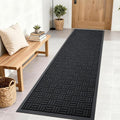 OLANLY Front Door Mat Outside Entrance 71x23, Heavy Duty Sturdy Natural Rubber by OLANLY