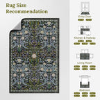 AMTOVO 8x10 Washable Area Rugs for Living Room, Non-Slip&Non-Shedding Large - Image 9