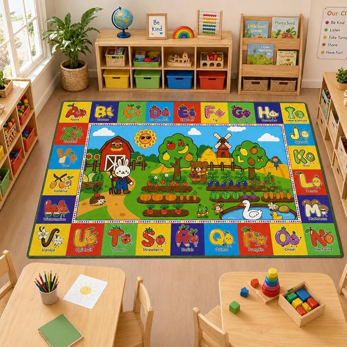 Upgrade Ultra Non Slip ABC Rugs by ArenaRug